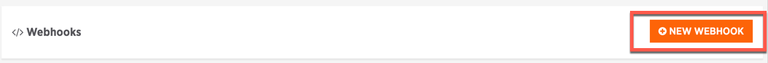 New Webhook